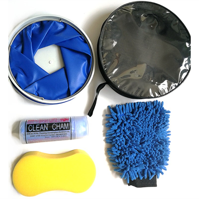 Autoak garbitzeko erreminta kit